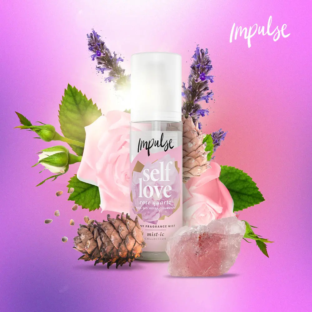 Impulse Self Love Rose Quartz Body Mist
