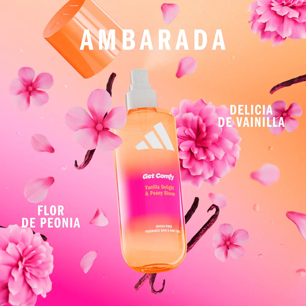 Adidas Vibes Woman Get Comfy Fragrance Hair & Body Mist Body Spray