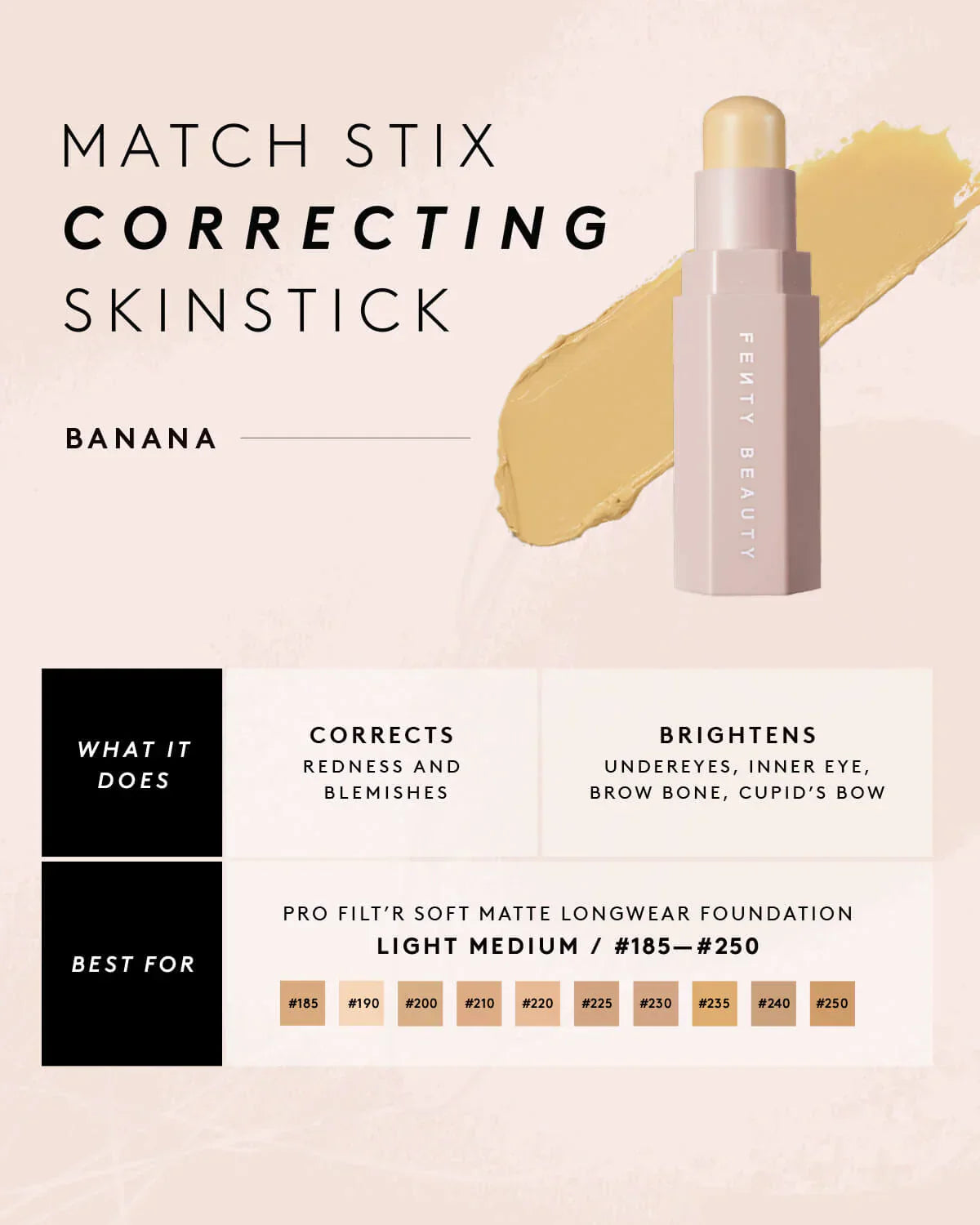 Fenty Beauty Match Stix Correcting Skinstick