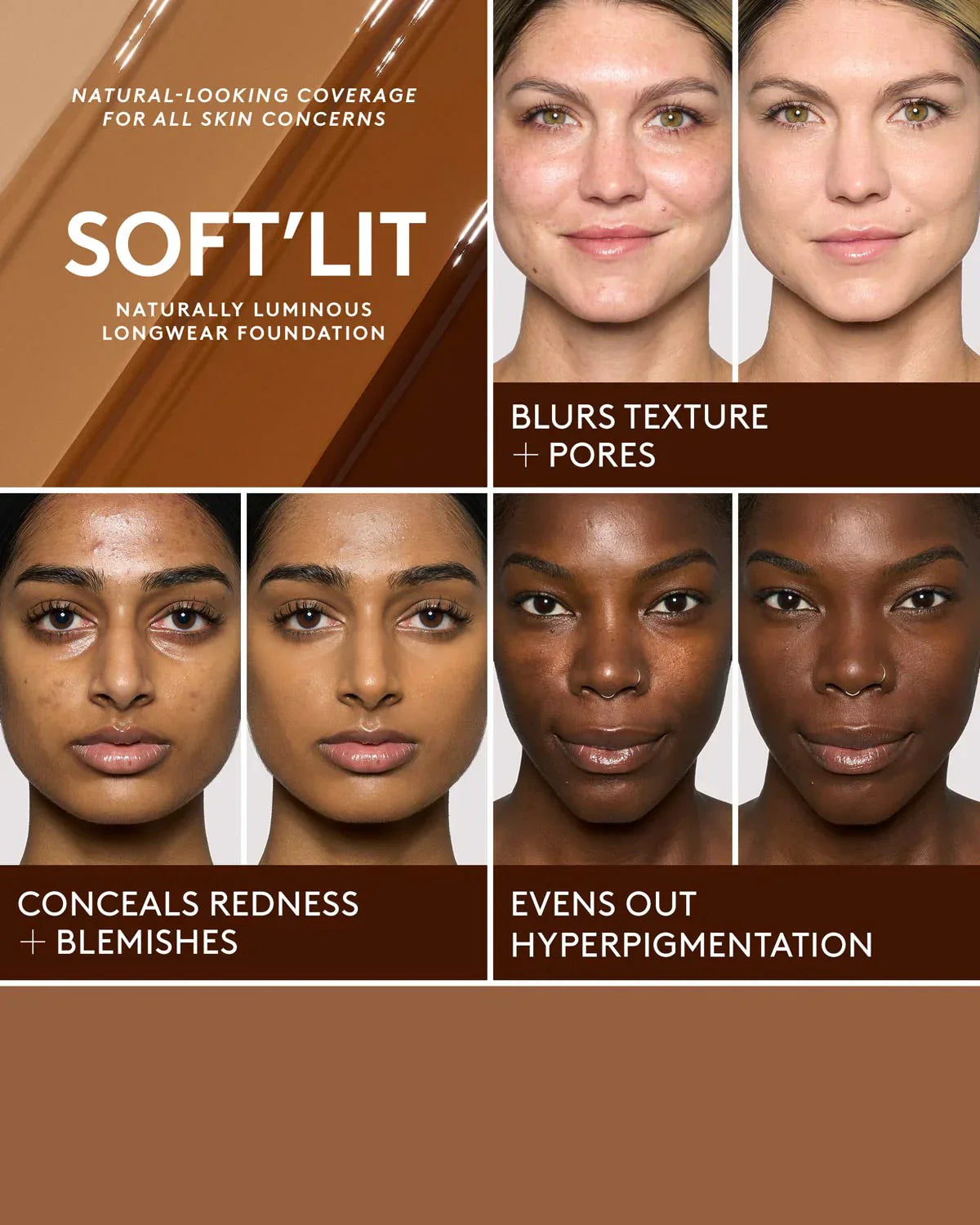 Soft’lit Naturally Luminous Longwear Foundation