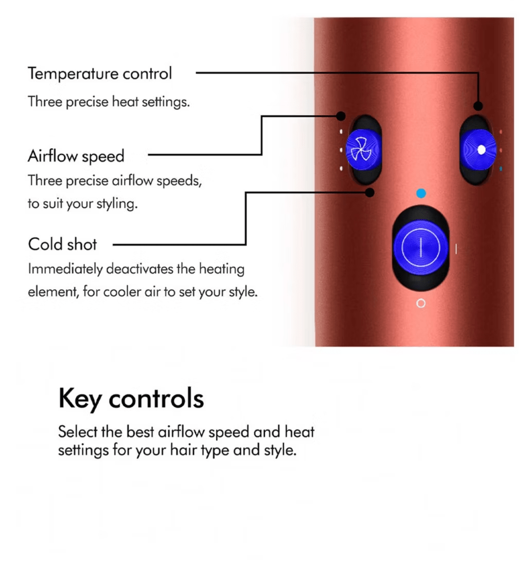 Dyson Airwrap i.d.™ multi-styler and dryer - Straight+Wavy (Jasper plum)