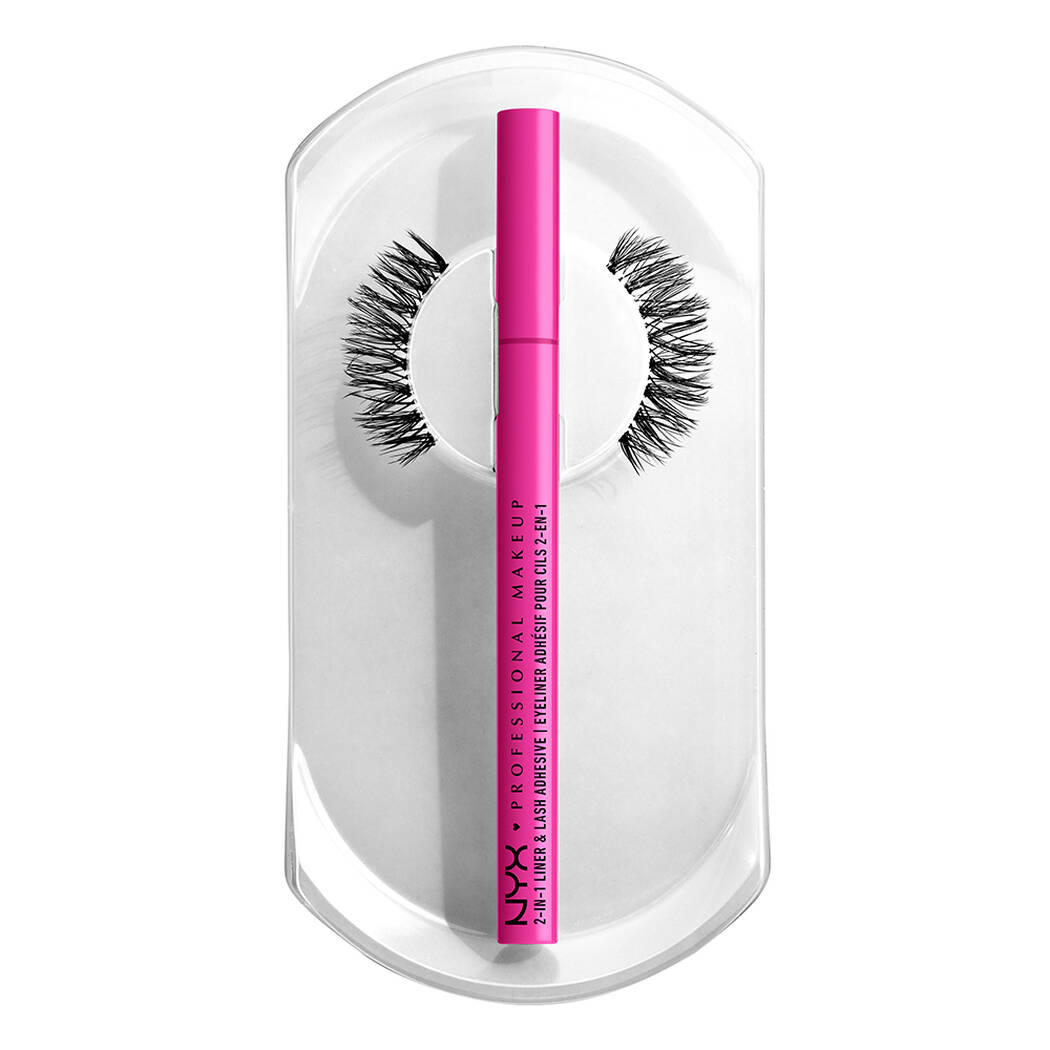 NYX Professional Makeup – Jumbo Lash! Longwear False Lash System – Fringe Glam Kit