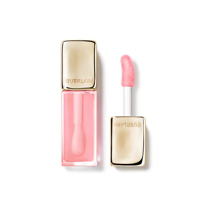 Guerlain KissKiss Bee Glow Oil – 92 % Natural-Origin Honey Tint Lip Oil