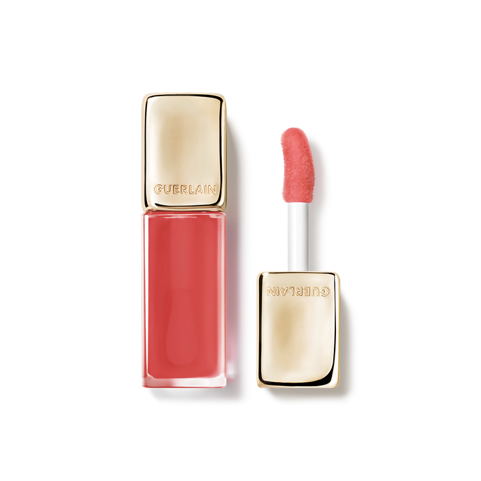 Guerlain KissKiss Bee Glow Oil – 92 % Natural-Origin Honey Tint Lip Oil