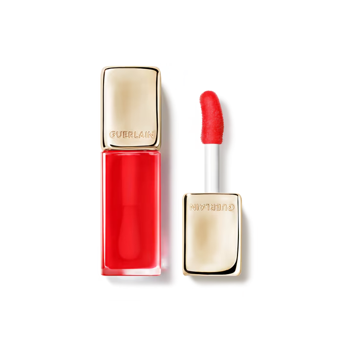 Guerlain KissKiss Bee Glow Oil – 92 % Natural-Origin Honey Tint Lip Oil