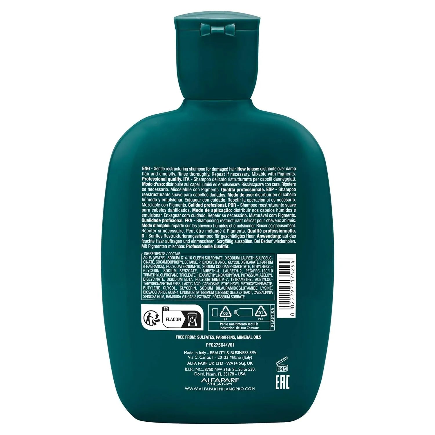 Alfaparf Semi Di Lino Reconstruction Reparative Shampoo