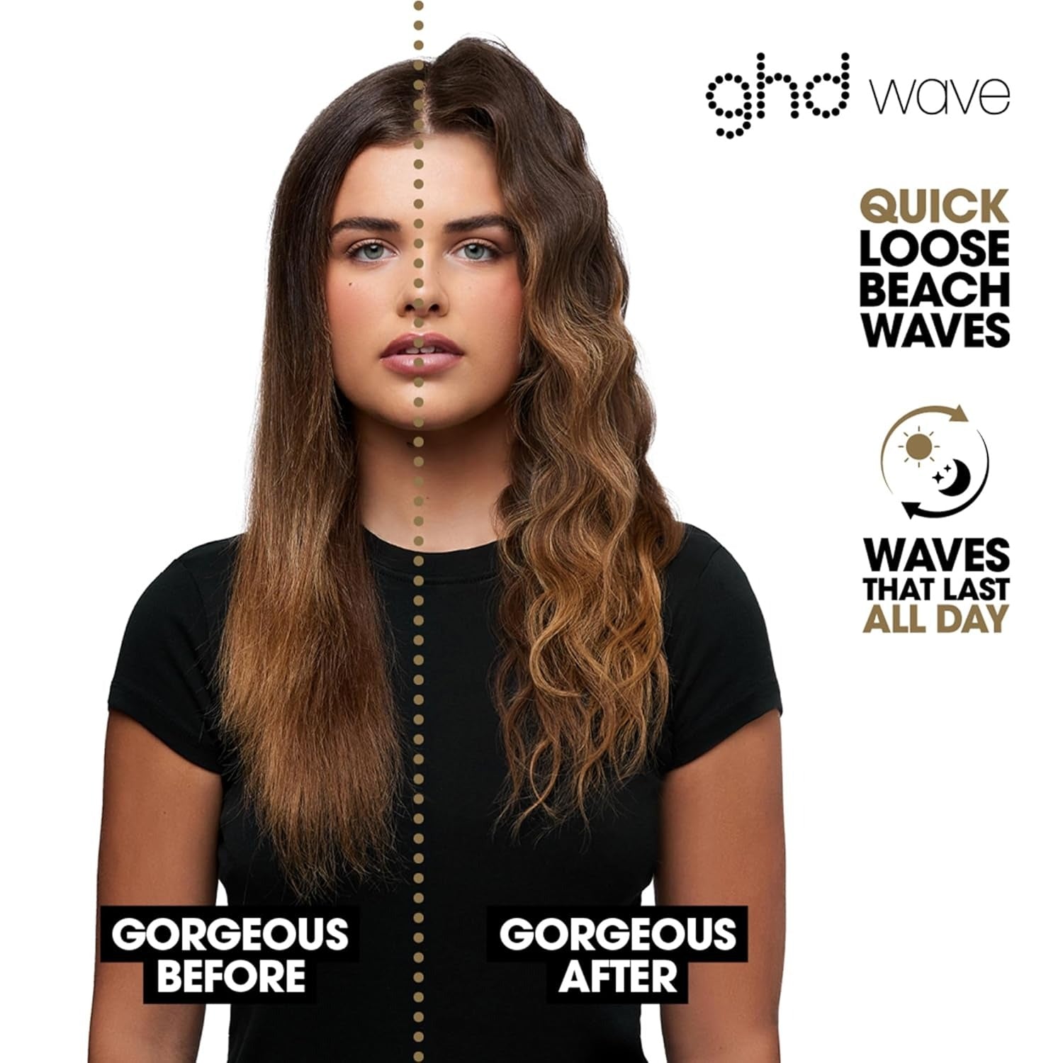 GHD wave professional triple barrel waver
