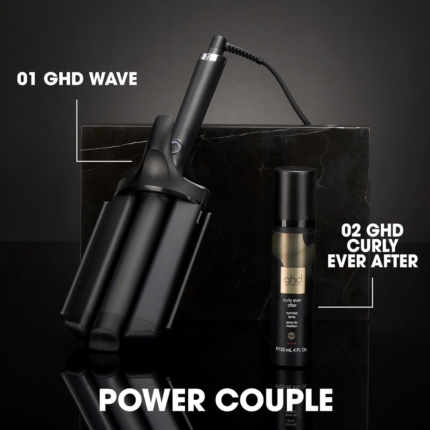 GHD wave professional triple barrel waver