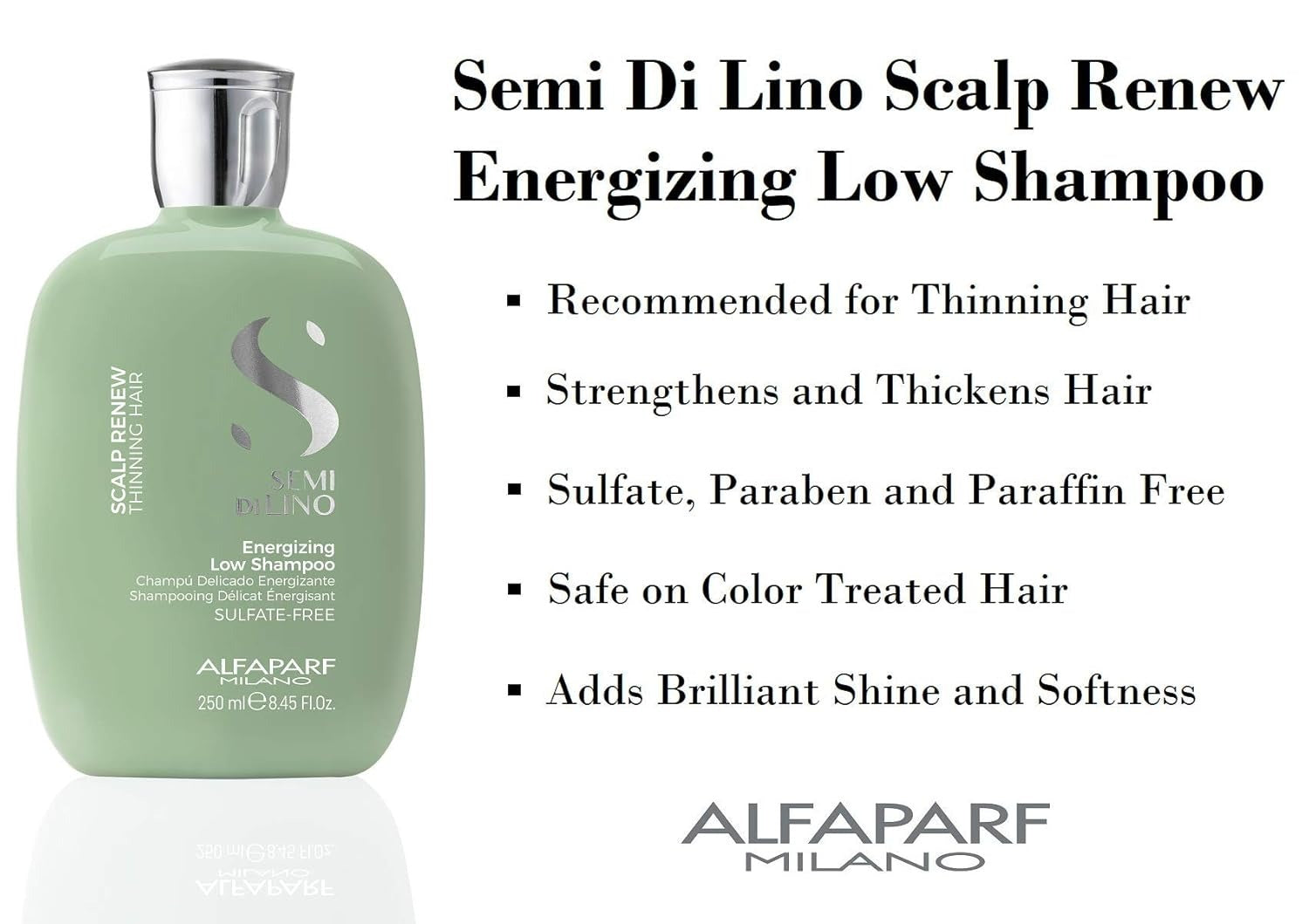 Alfaparf Semi Di Lino Scalp Rebalance Dandruff Purifying Low Shampoo