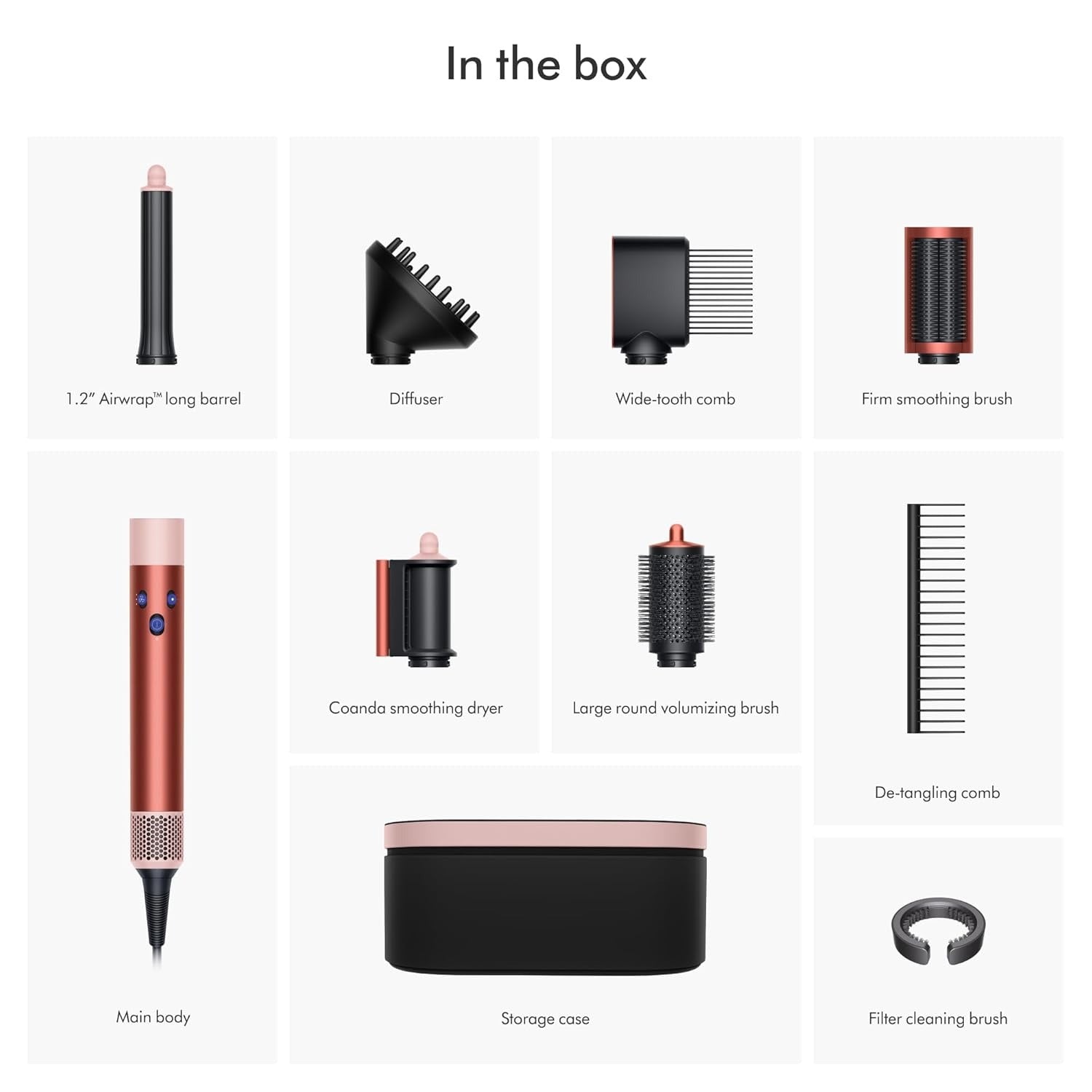 Dyson Airwrap i.d.™ multi-styler and dryer - Straight+Wavy (Jasper plum)