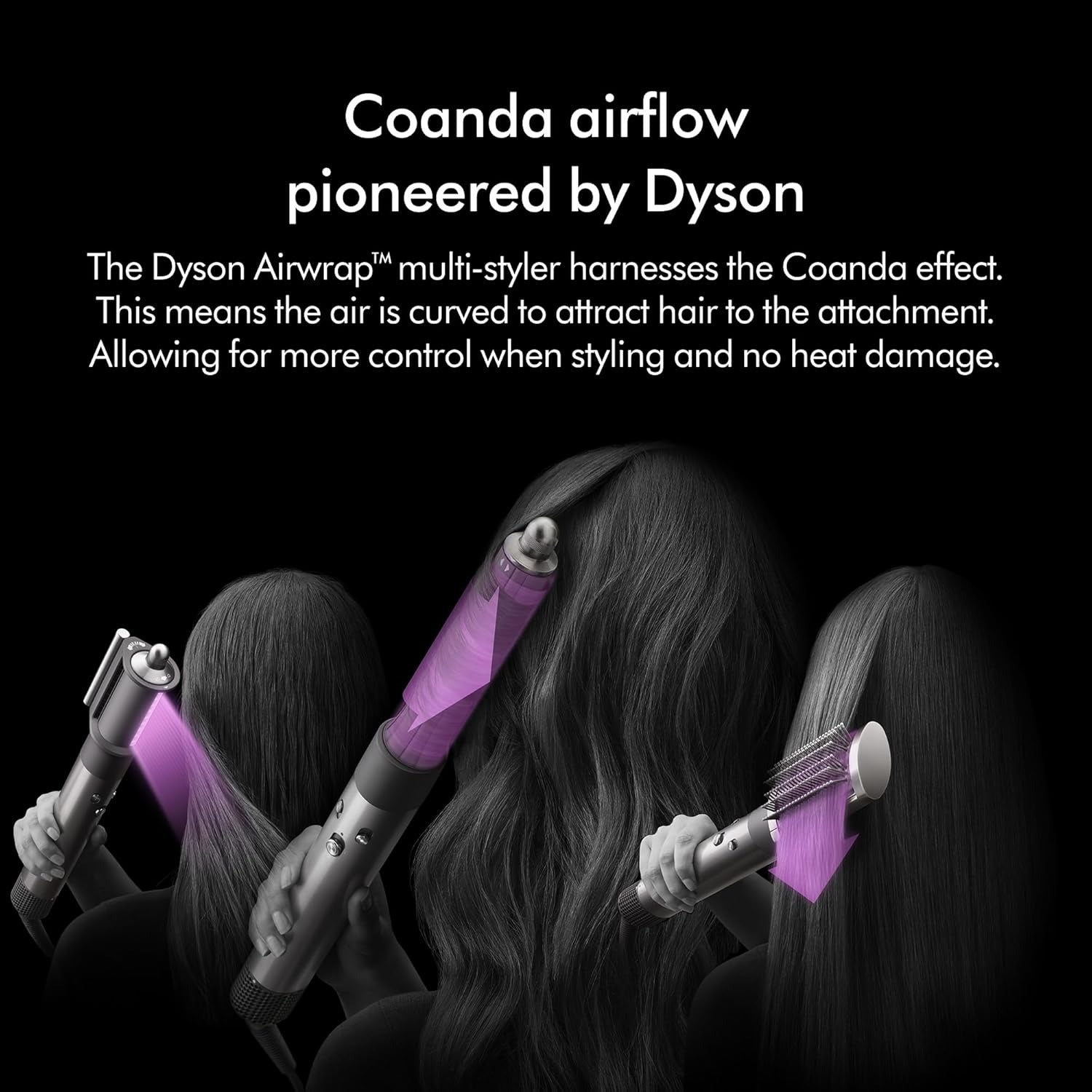 Dyson Airwrap i.d.™ multi-styler and dryer - Straight+Wavy (Jasper plum)