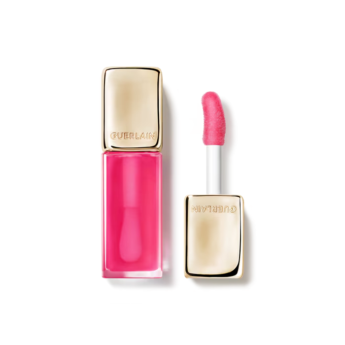 Guerlain KissKiss Bee Glow Oil – 92 % Natural-Origin Honey Tint Lip Oil