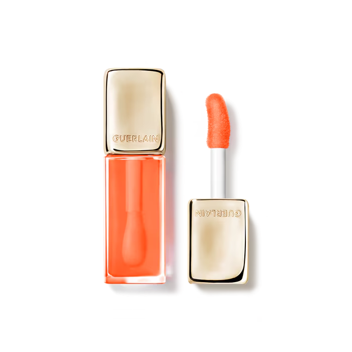 Guerlain KissKiss Bee Glow Oil – 92 % Natural-Origin Honey Tint Lip Oil