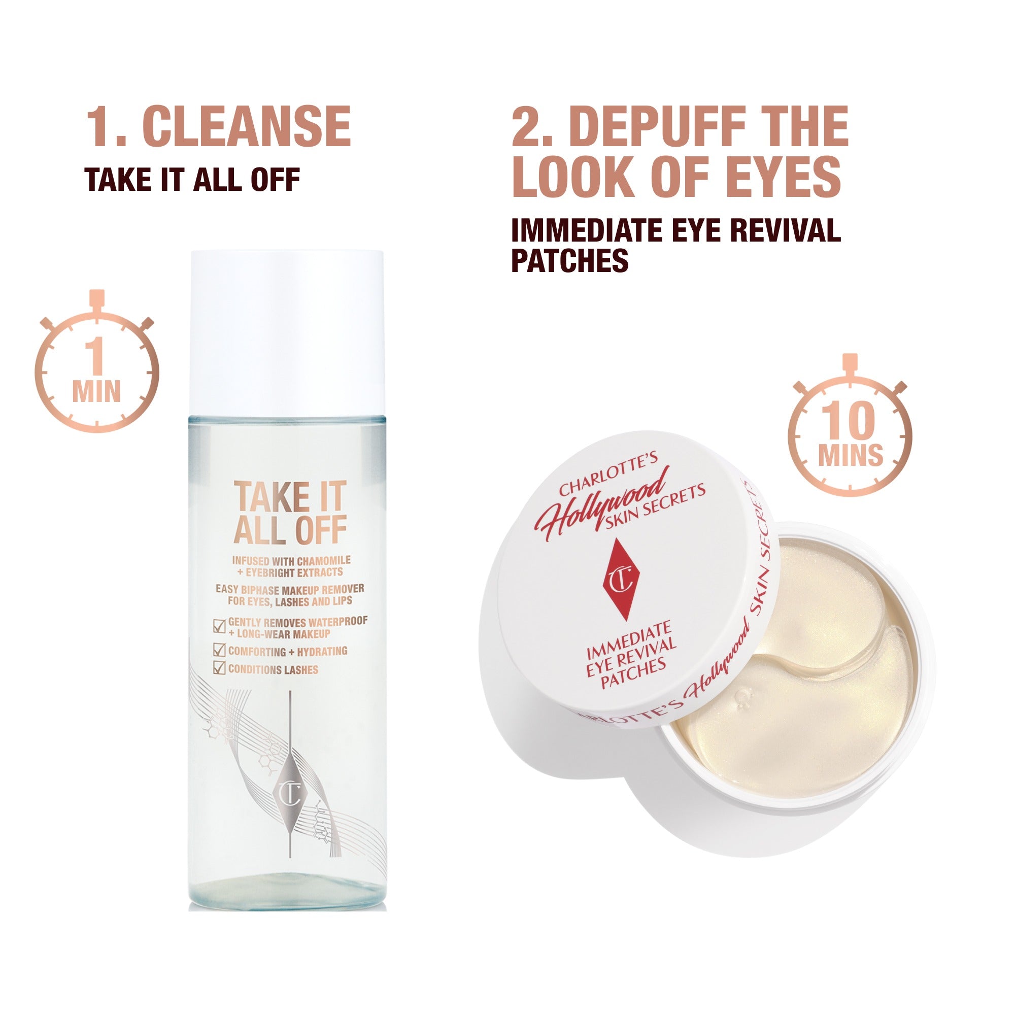 Charlotte Tilbury Immediate Revival Eye Patches - 60pcs