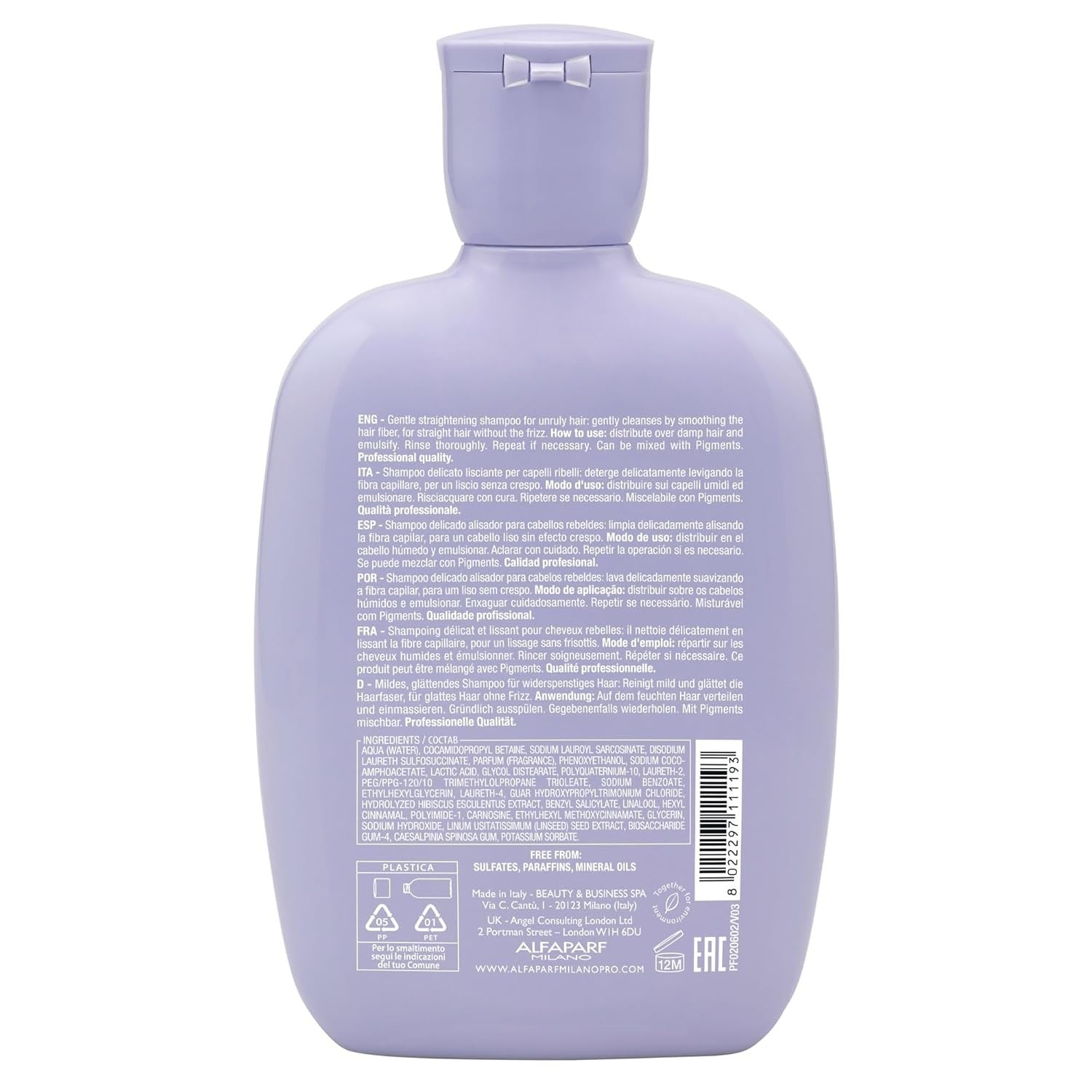Alfaparf Semi Di Lino Smoothing Shampoo