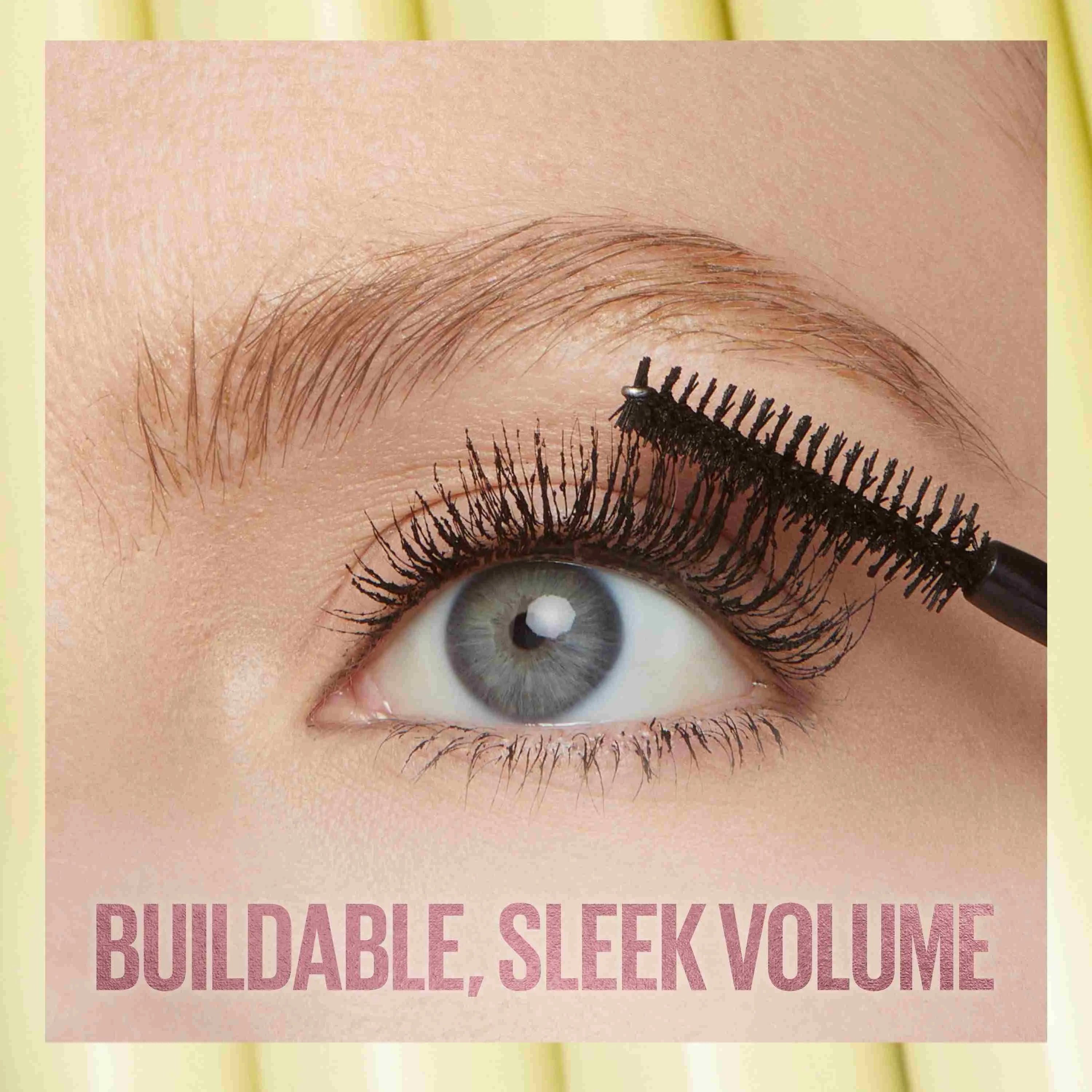 Colossal Bubble™ Waterproof Mascara Buildable, sleek volume