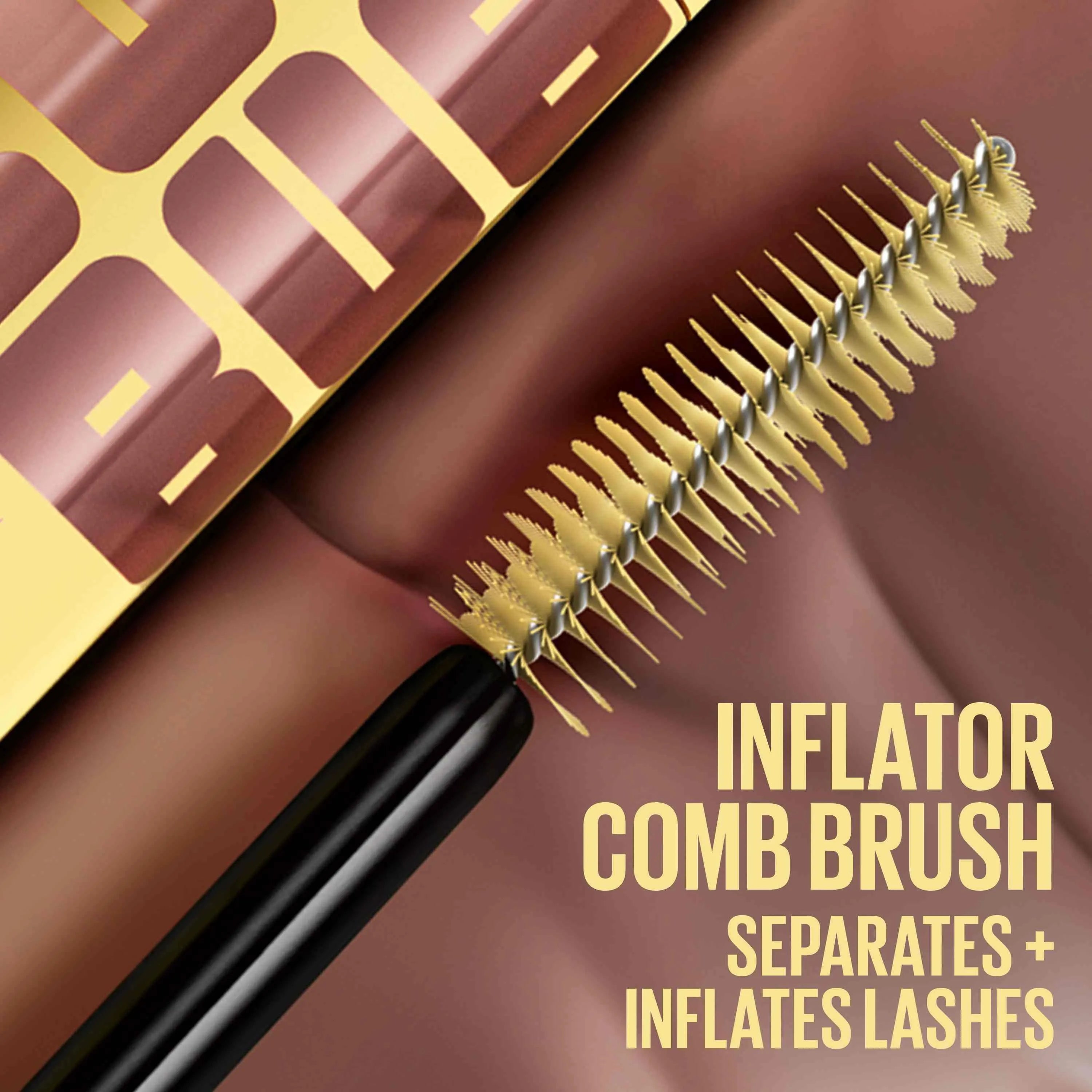 Colossal Bubble™ Waterproof Mascara Buildable, sleek volume