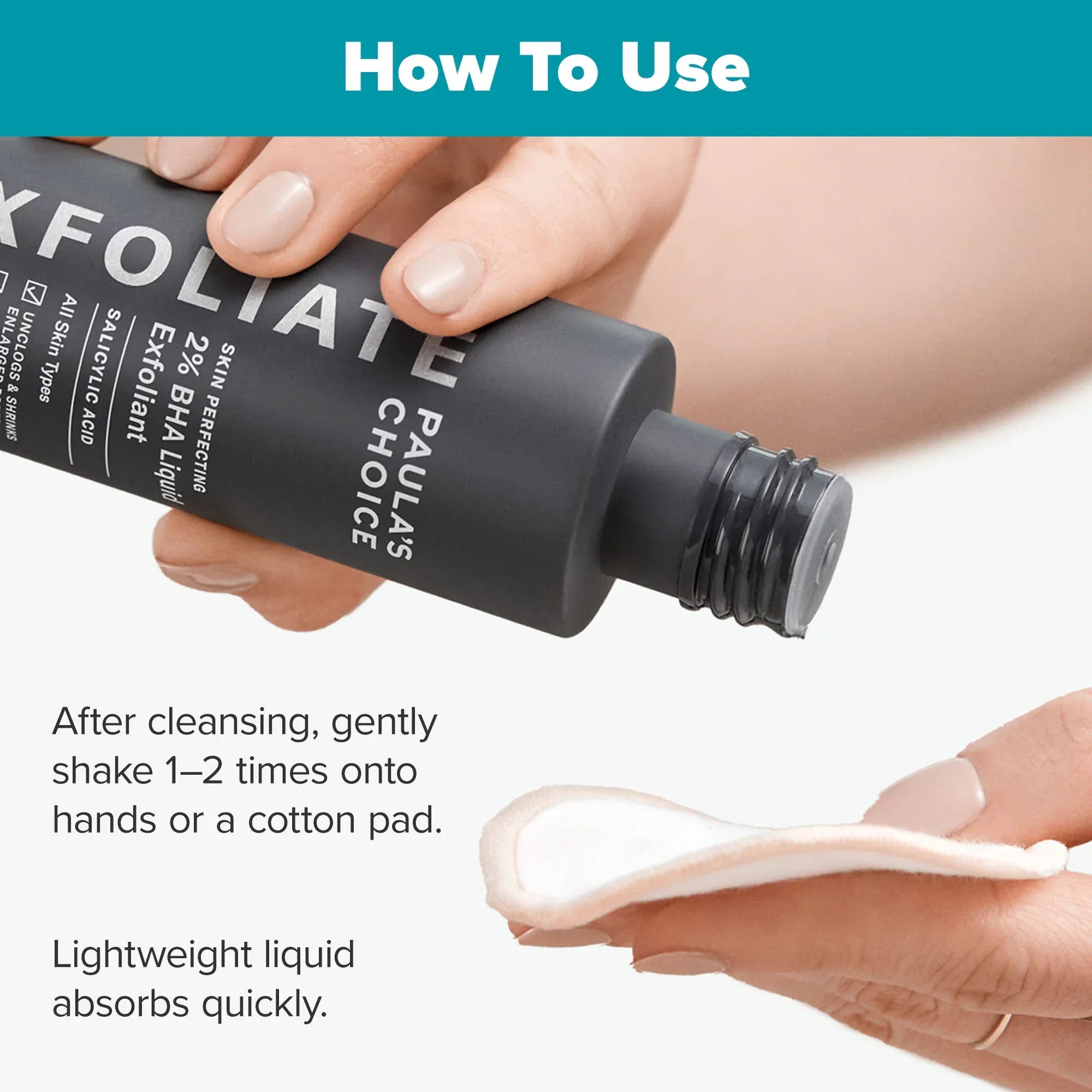 Skin Perfecting 2% BHA Exfoliating Toner for Clear Skin