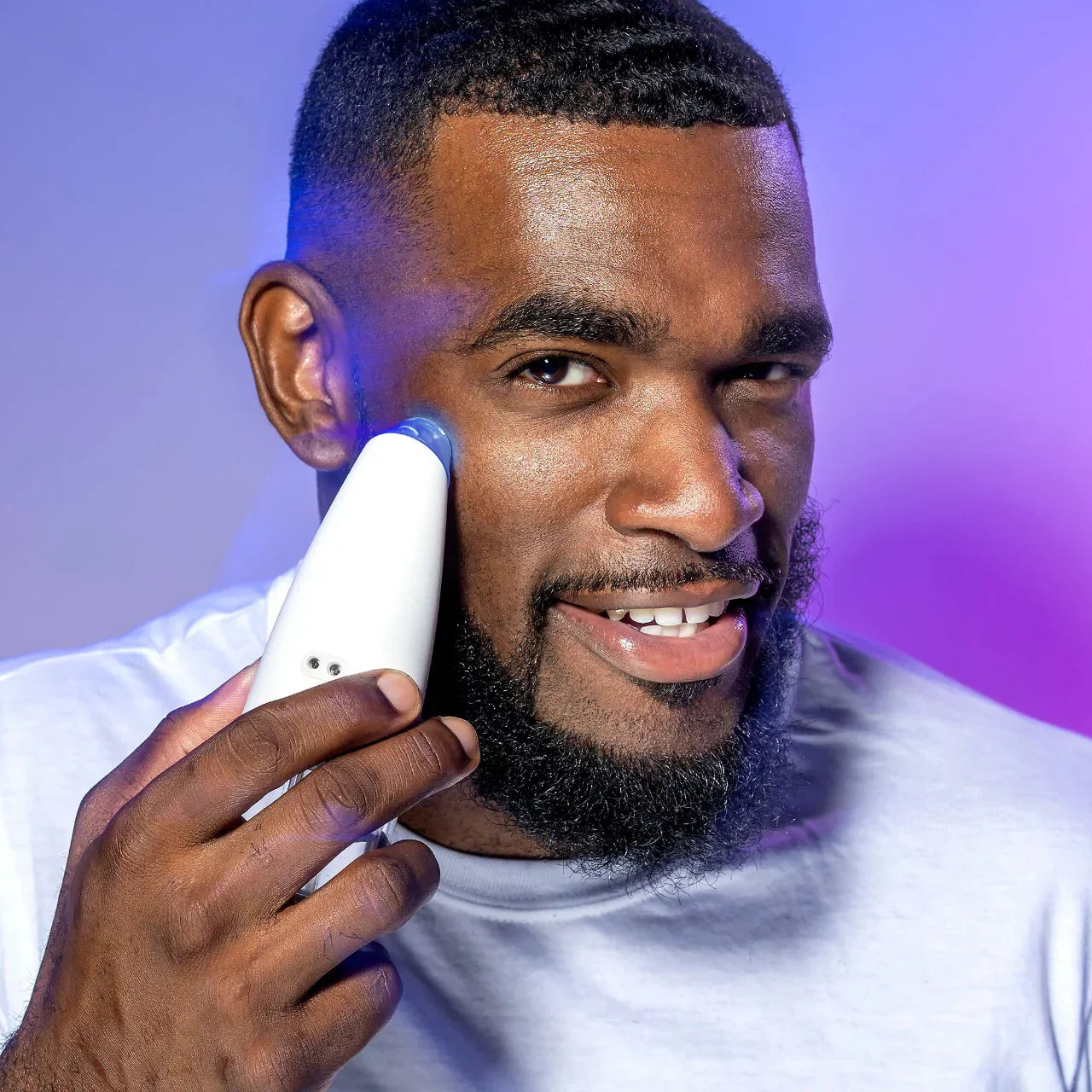 GLOfacial Hydro-Infusion Pore Cleansing + Blue LED Clarifying Tool