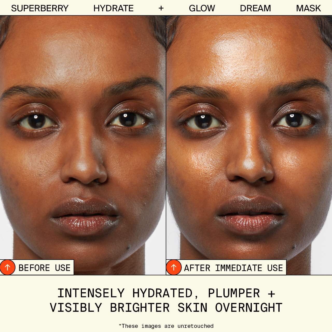 Superberry Hydrate + Glow Dream Night Cream + Mask with Vitamin C