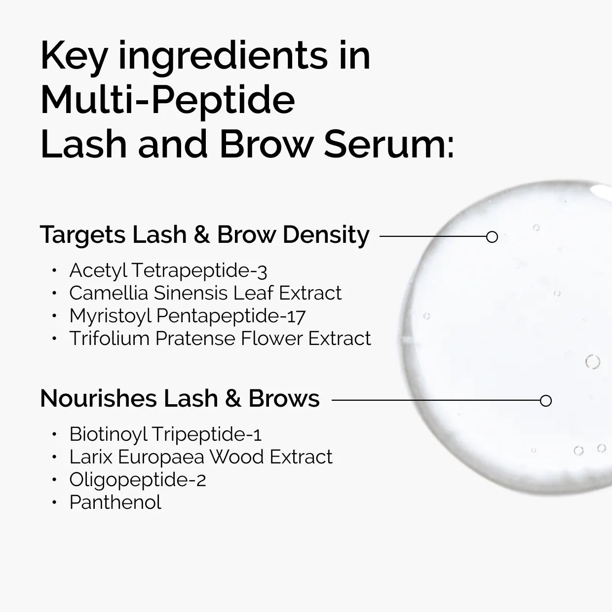 Multi-Peptide Lash and Brow Serum