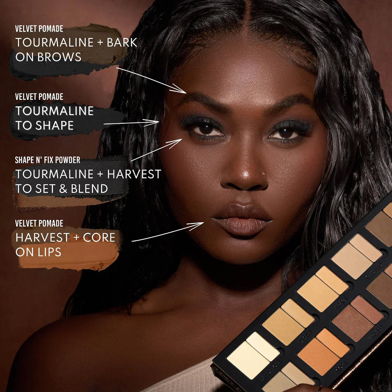Groundwork: Defining Neutrals - Palette For Eyes, Brows, Face & Lips