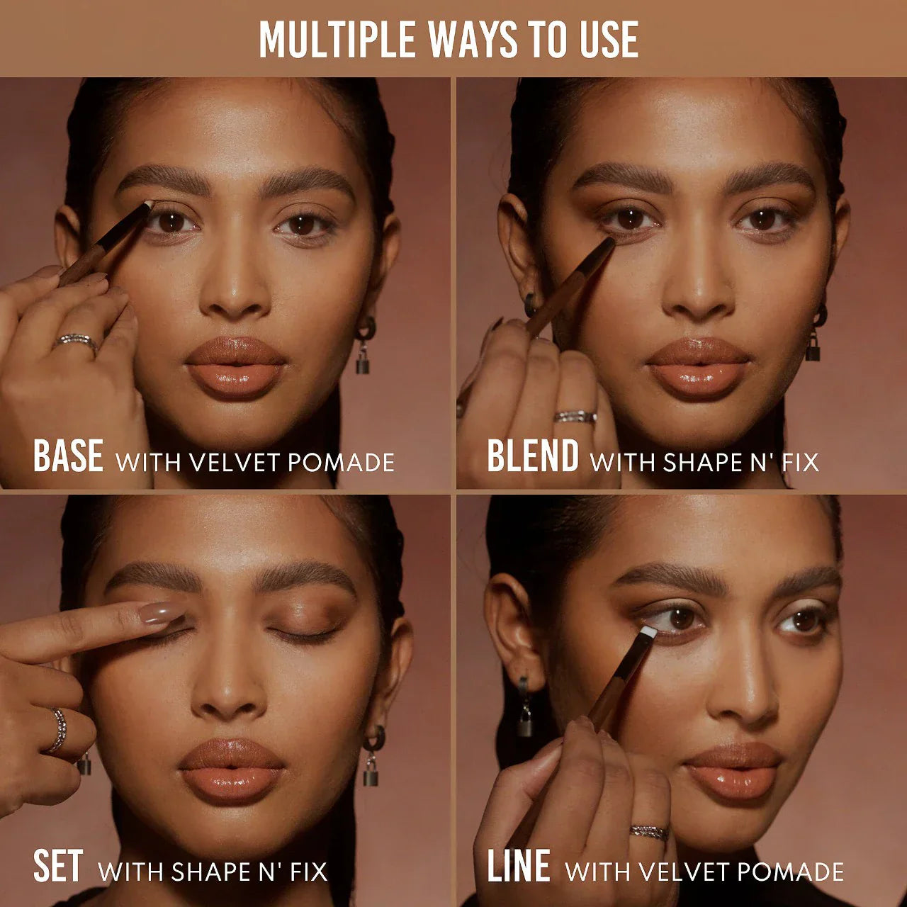 Groundwork: Defining Neutrals - Palette For Eyes, Brows, Face & Lips