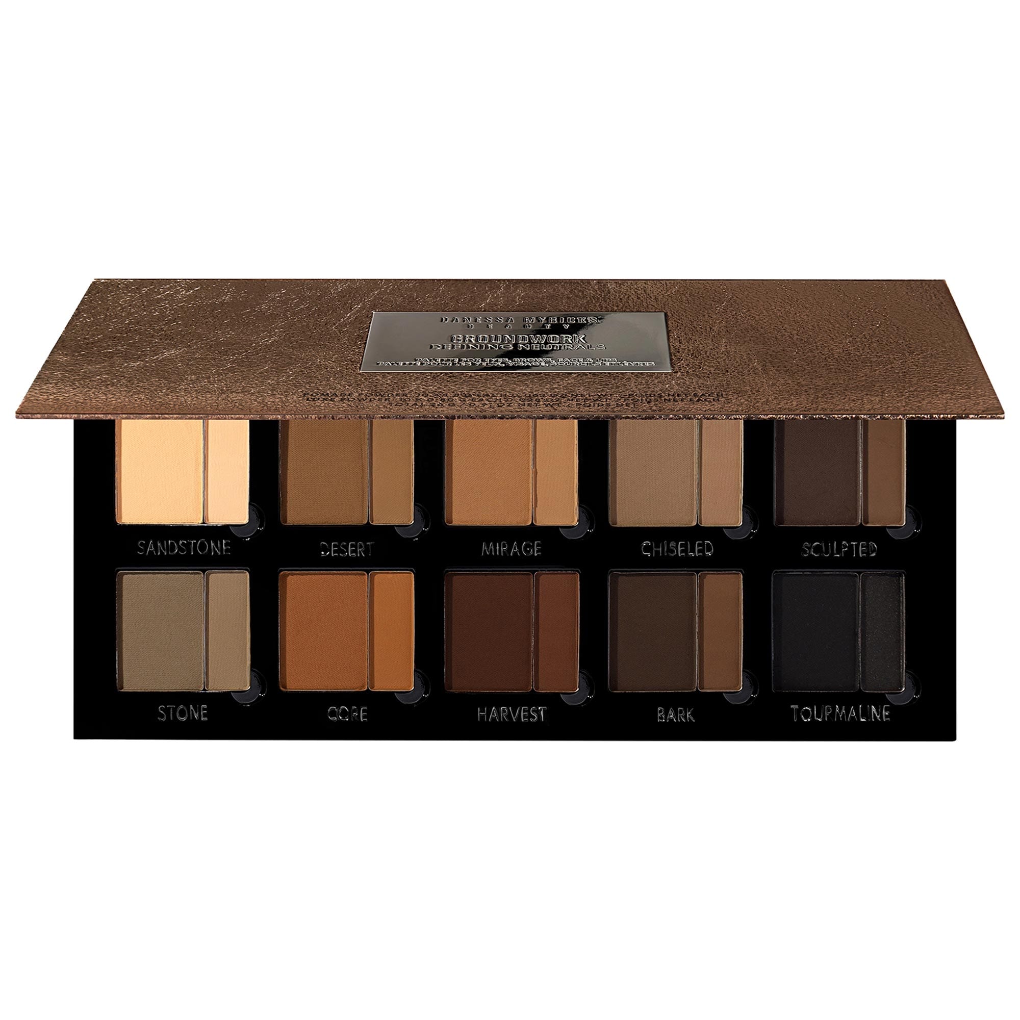 Groundwork: Defining Neutrals - Palette For Eyes, Brows, Face & Lips