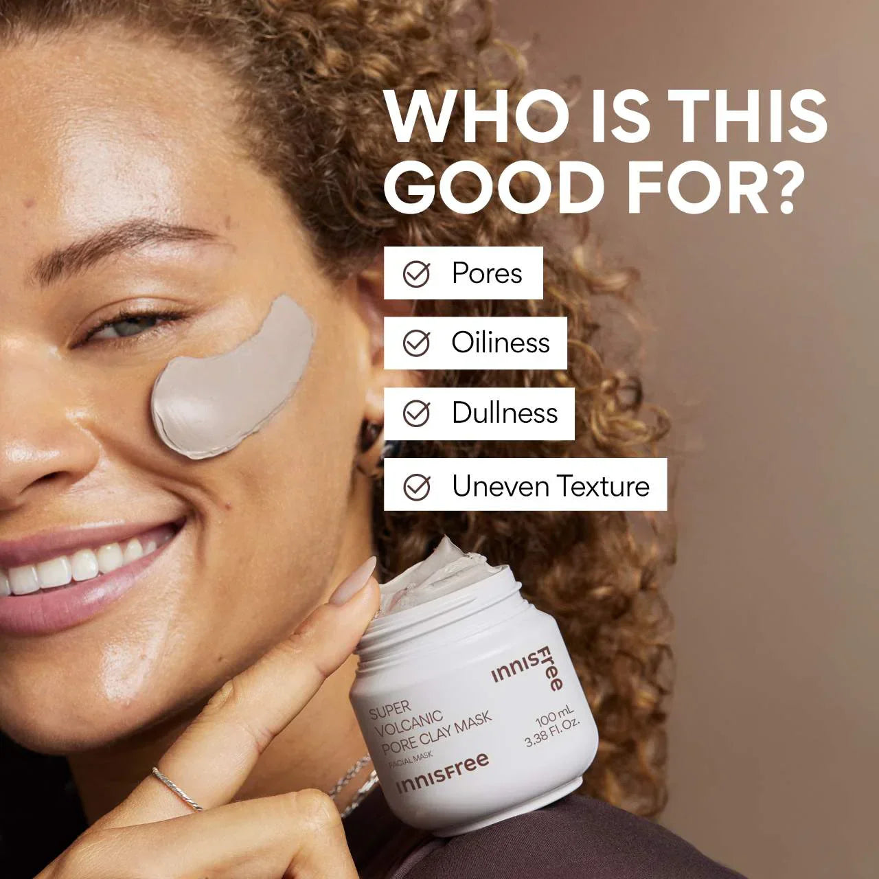 Super Volcanic AHA Pore Clearing Clay Mask