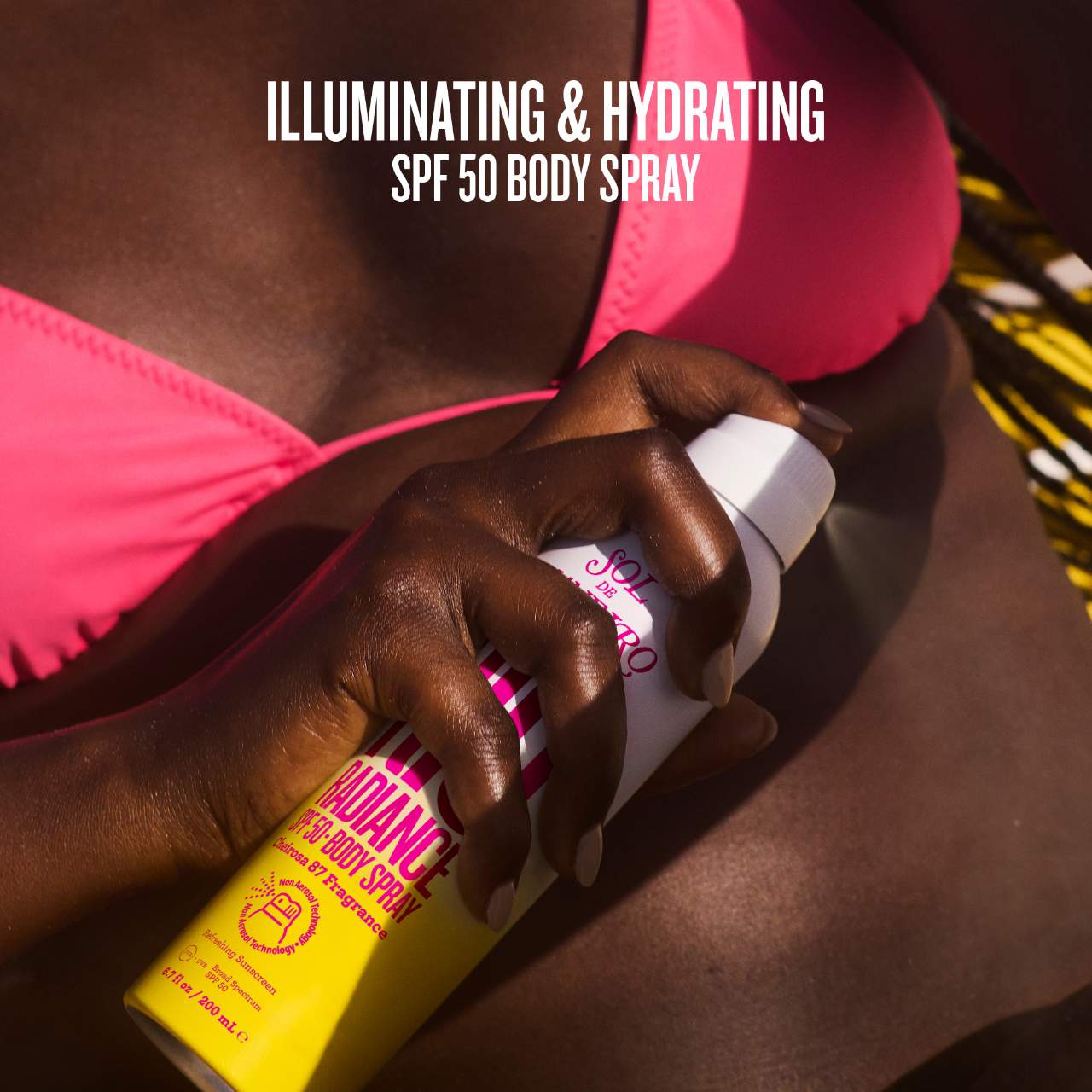 Rio Radiance™ SPF 50 Body Spray Sunscreen with Niacinamide