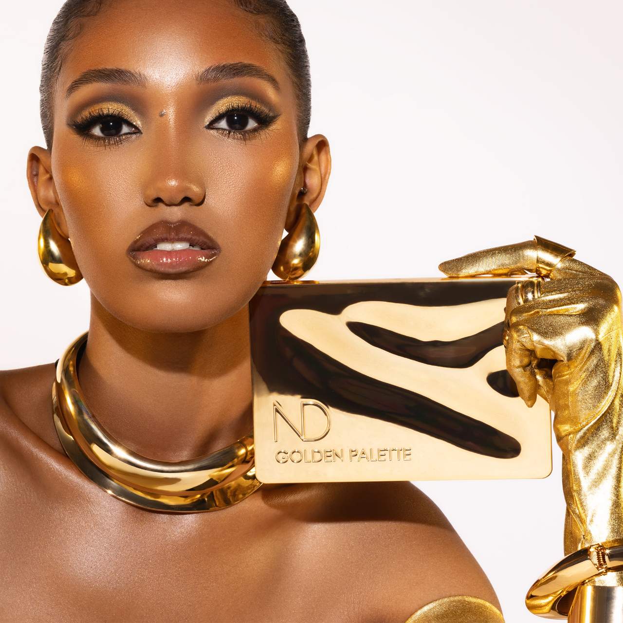 Golden Eyeshadow Palette