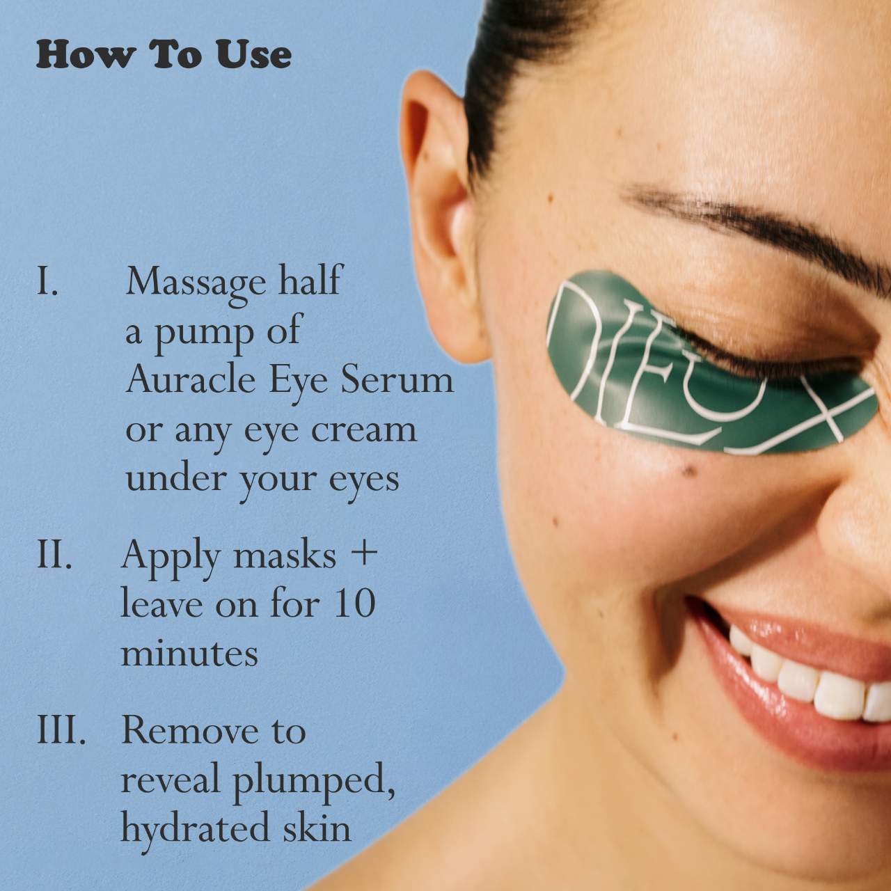 Forever Eye Mask Reusable 100% Silicone Patches