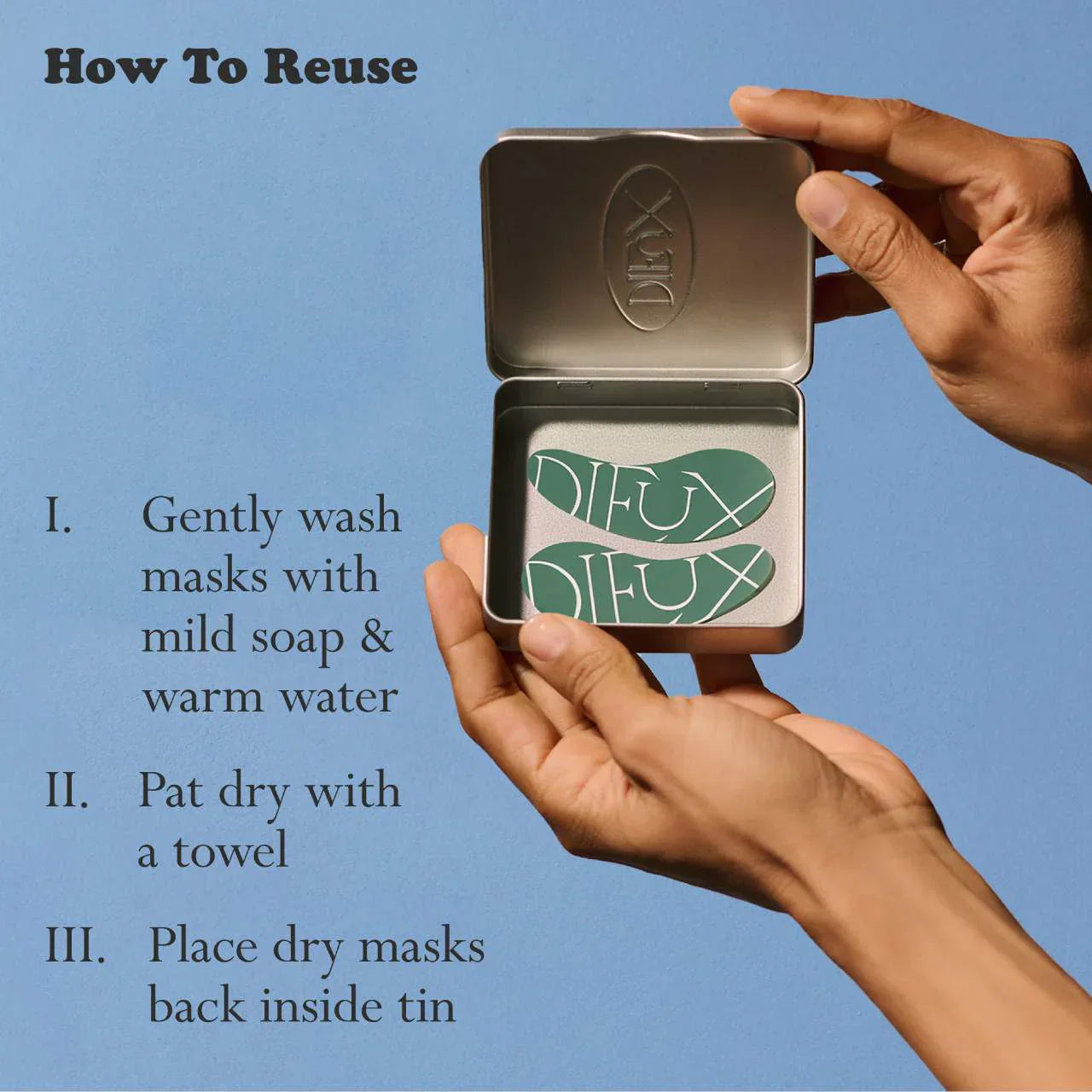 Forever Eye Mask Reusable 100% Silicone Patches