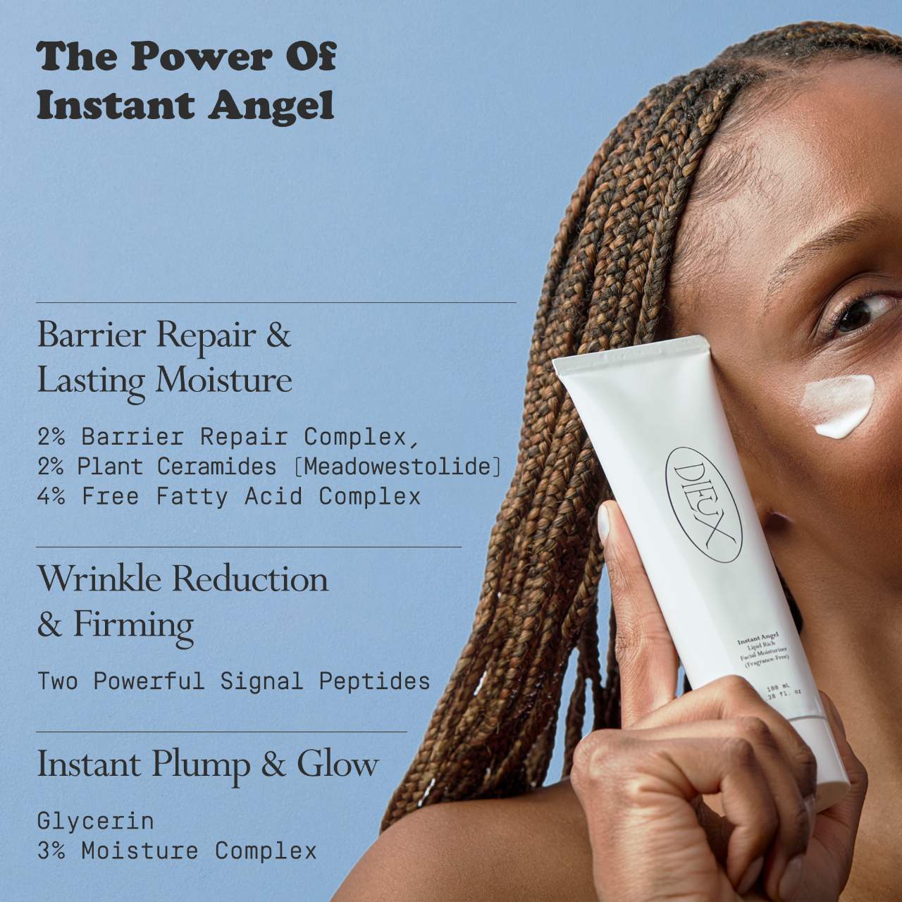 Instant Angel Lipid & Peptide-Rich Moisturizer + Barrier Repair
