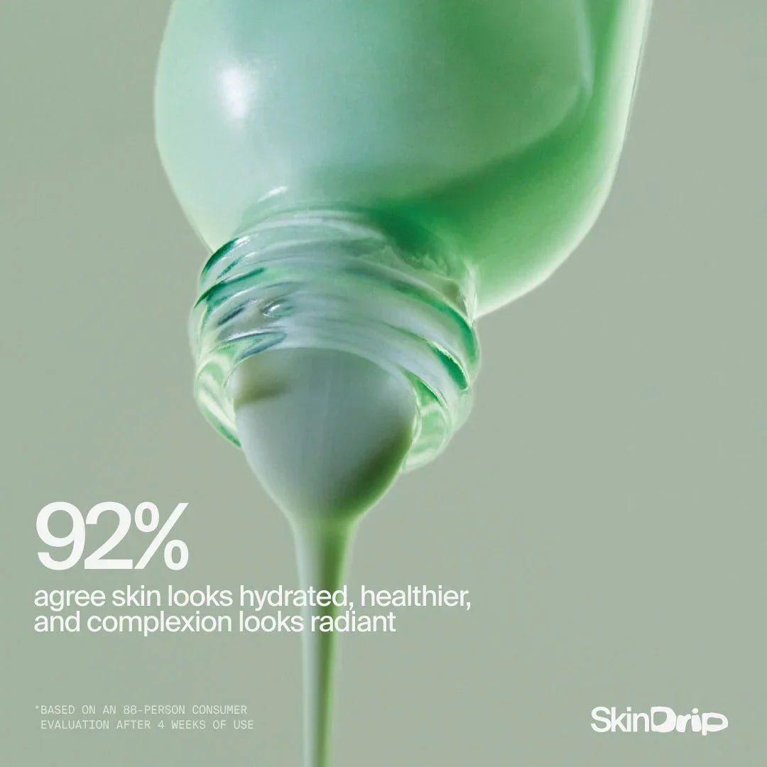 Superfood Skin Drip Smooth + Glow Barrier Serum with Peptides + Niacinamide