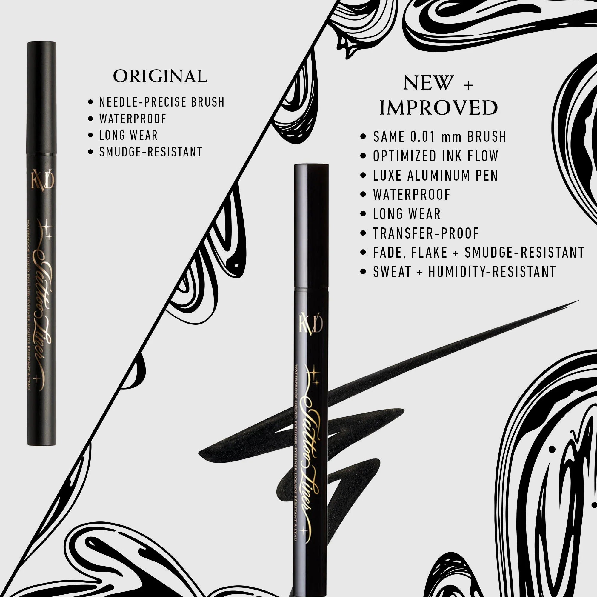 Tattoo Liner Vegan Waterproof Liquid Eyeliner