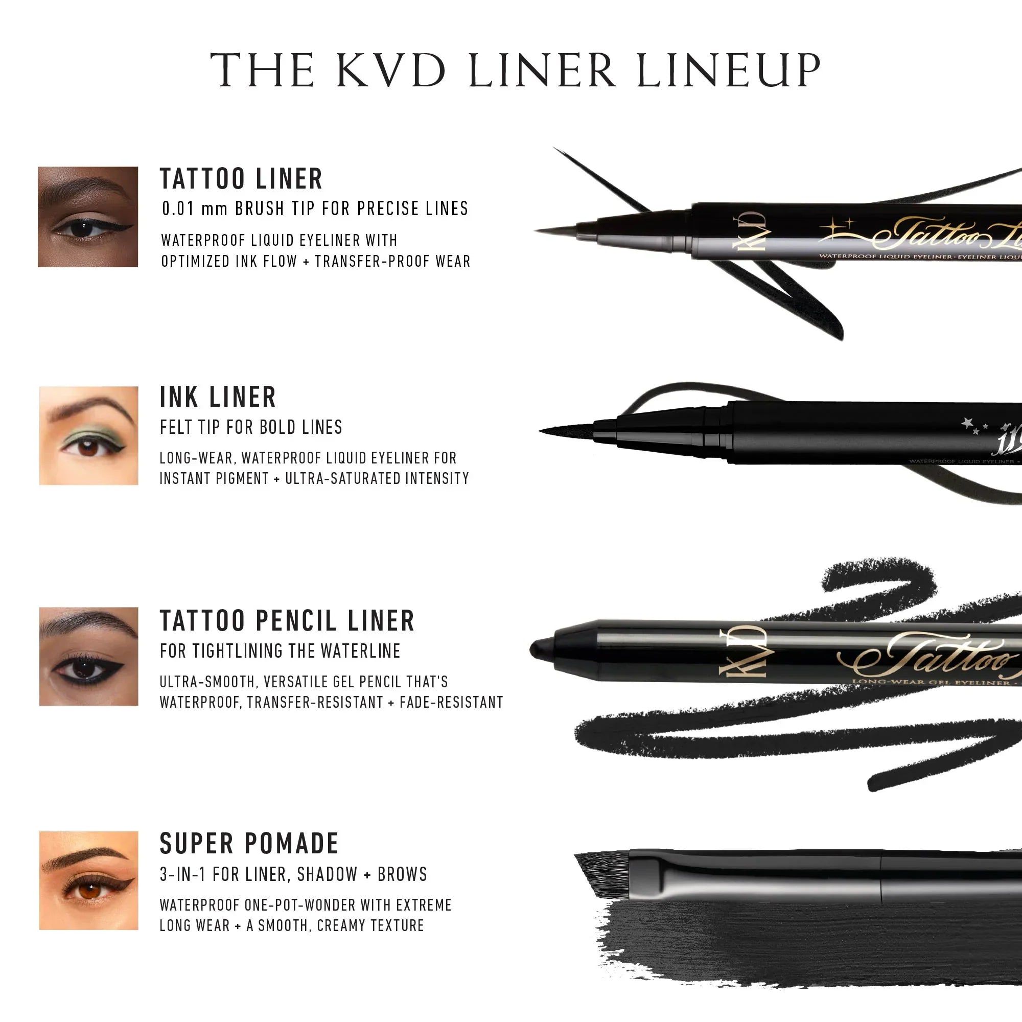 Tattoo Liner Vegan Waterproof Liquid Eyeliner