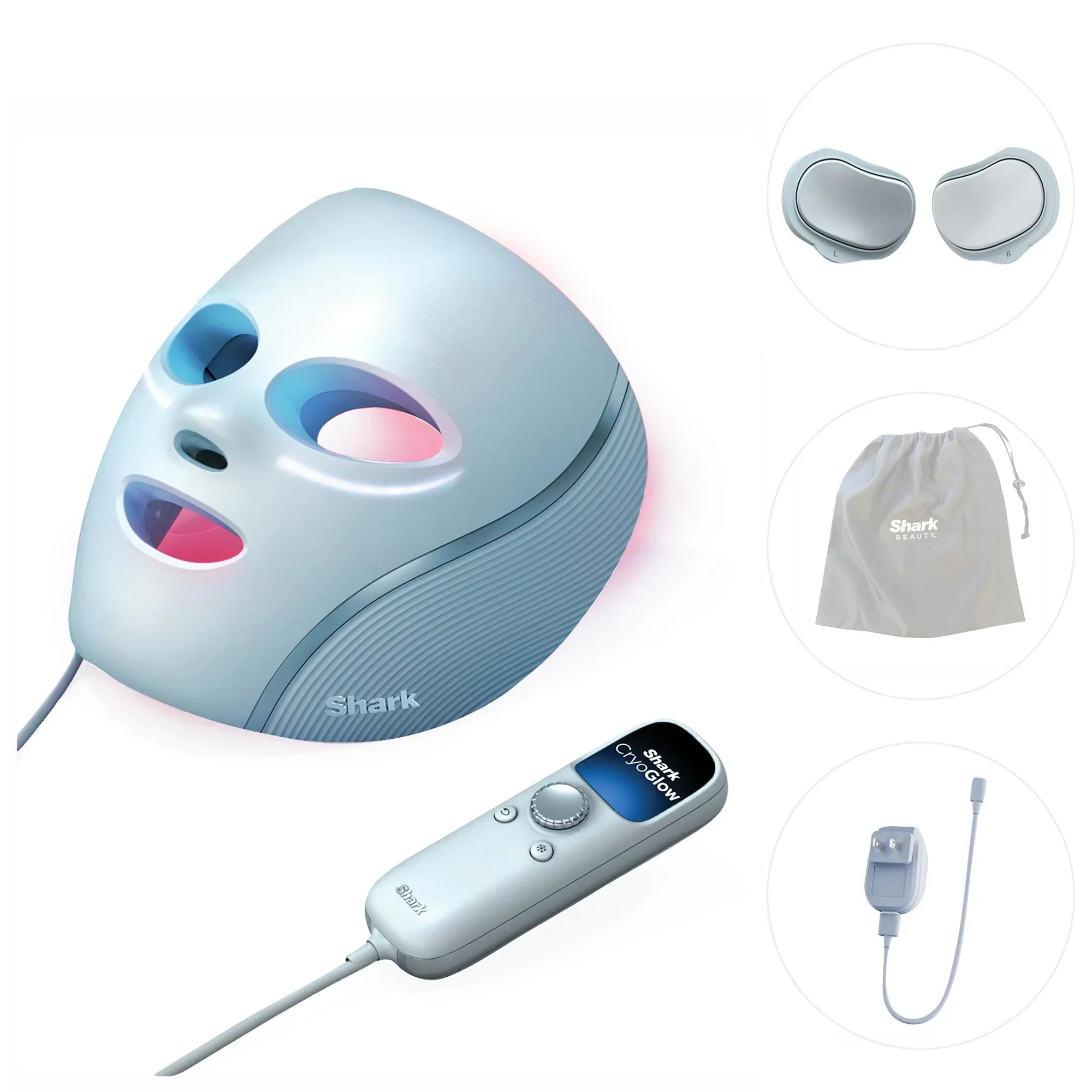 CryoGlow™ Cooling + LED Face Mask