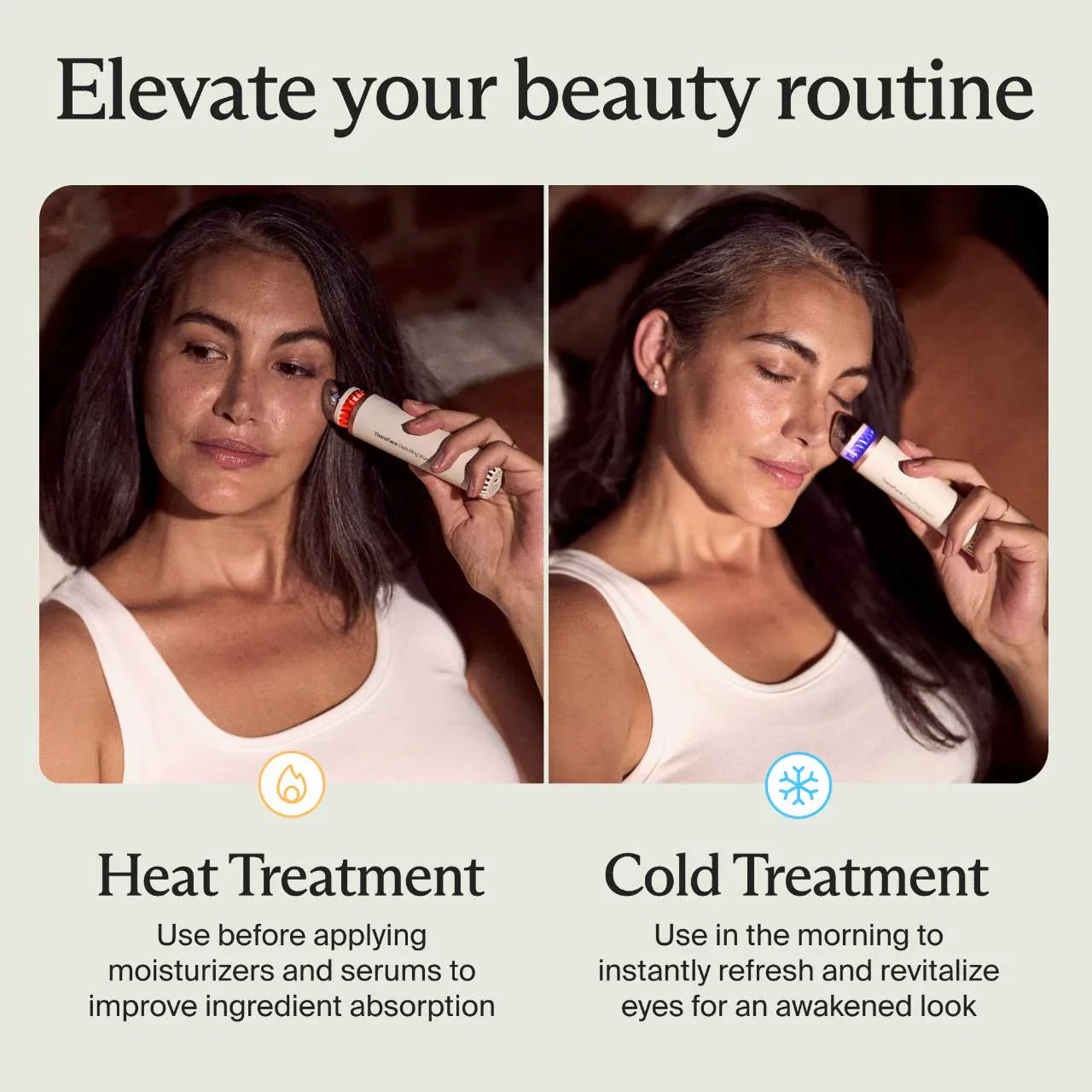 TheraFace Depuffing Wand for Under Eye Bags & Dark Circles