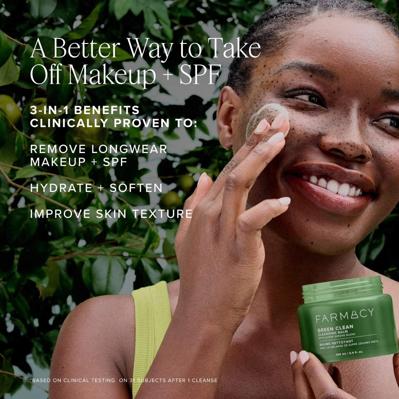 Green Clean Makeup Removing Cleansing Balm