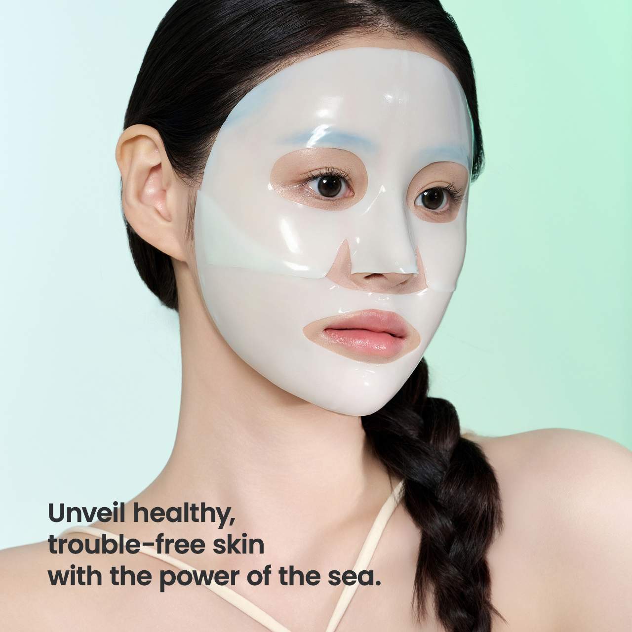Refreshing Sea Kelp Real Deep Mask - 4 pack for Calming & Sebum Control