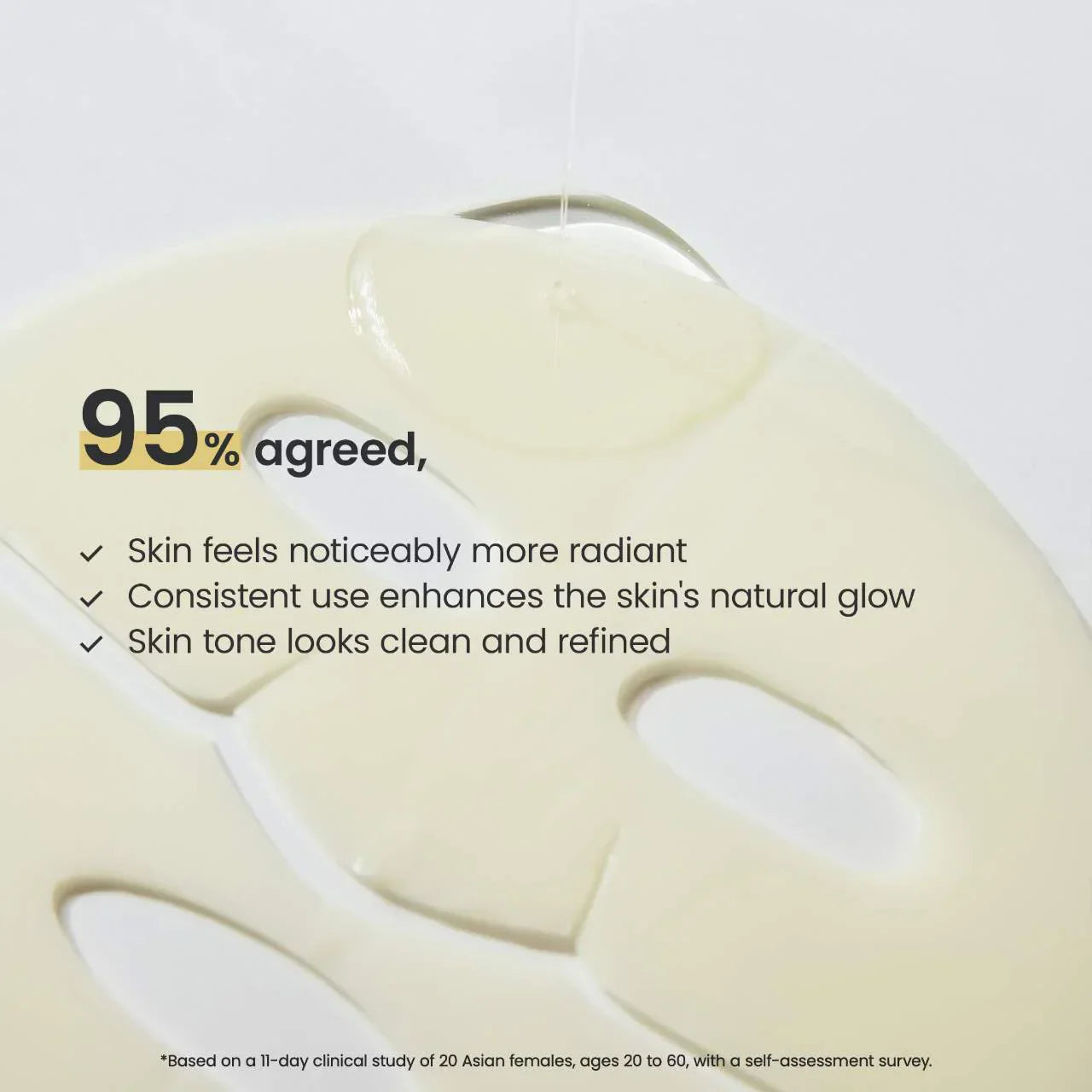 Radiant Vita Niacinamide Real Deep Mask – 4 Pack for Brightening Dull Skin & Dark Spot Care