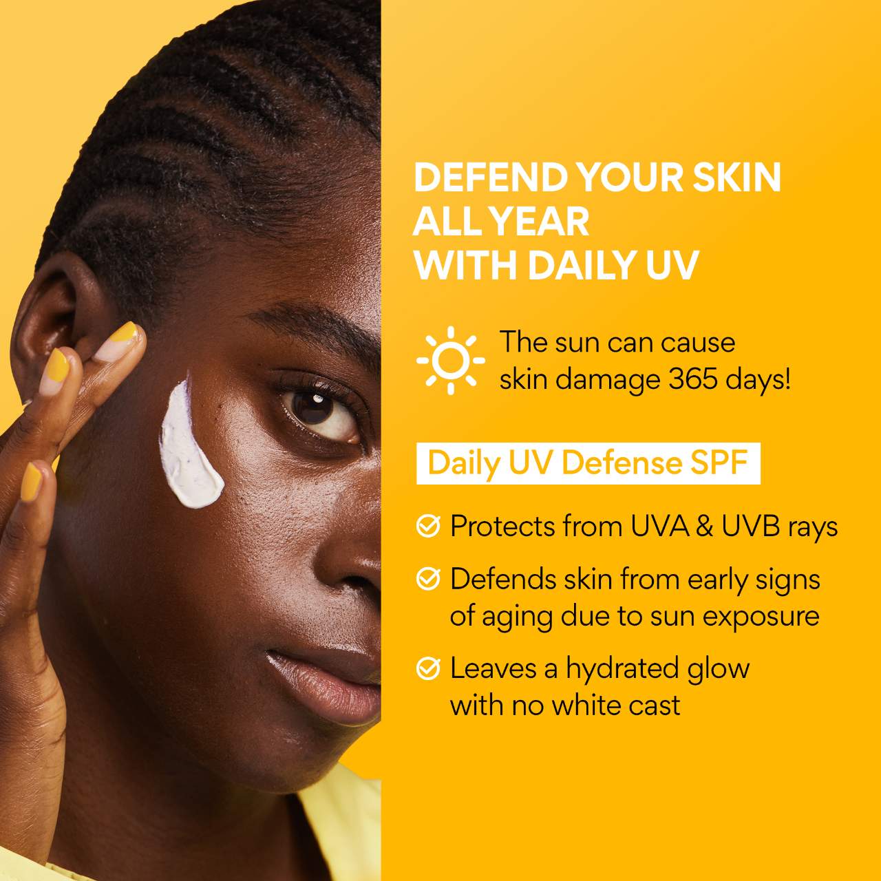 Daily UV Defense Invisible Broad Spectrum SPF 36 Sunscreen